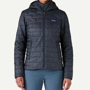 nano puff hoody women color smolder blue women